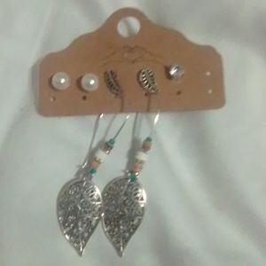 Earrings studs and dangling